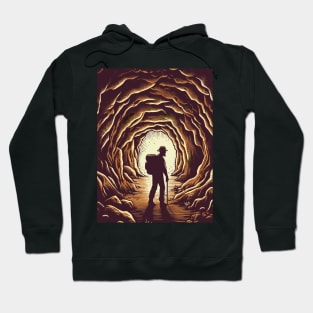 Vintage Caving explore Hoodie